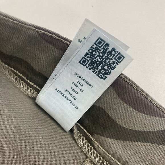 True Religion World Tour Starlet Green Camouflage Legging Pant Sz M Pull On - Picture 7 of 10